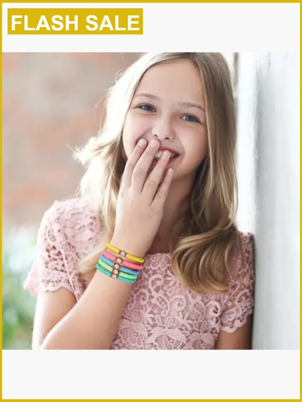 Stackable Boho Friendship Bracelets Set - Surfer Stretch Bracelets for Teen